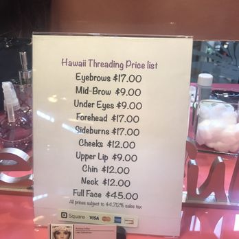 Hawaii Threading - These prices - Threading Services Near Me - Kaneohe, Hawaii Hawaii Threading - These prices - Threading Services Near Me - Kaneohe, Hawaii