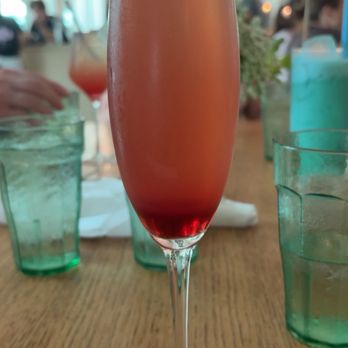 Collins Quarter at Forsyth - Strawberry field mimosa - New American Near Me - Savannah, Georgia