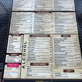 Tipsy Beans Cafe - Menu - Bars Near Me - Williamsburg, Virginia Tipsy Beans Cafe - Menu - Bars Near Me - Williamsburg, Virginia