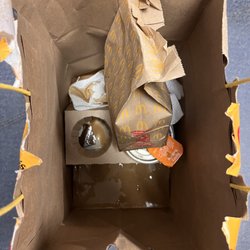 McDonald's - Everything was soak and wet on the bottom