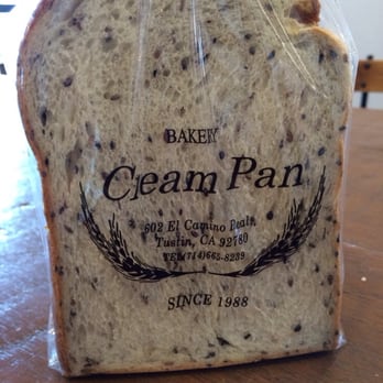 Cream Pan - Sesame Bread! - Bakeries Near Me - Tustin, California Cream Pan - Sesame Bread! - Bakeries Near Me - Tustin, California