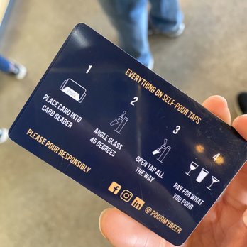 Egghole - beer card for the reader above the tap - Breakfast & Brunch Near Me - Kent, Washington
