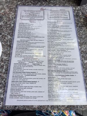 Menu photo 2 Baci Bistro & Bar Pleasanton, CA Menu photo 2 Baci Bistro & Bar Pleasanton, CA