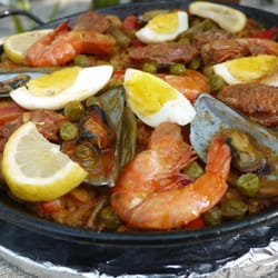Galli Village Cafe - Paella Valenciana