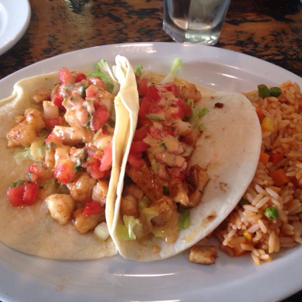 Plates Restaurant & Catering - Mahi and shrimp tacos. - New American Near Me - Baltimore, Maryland Plates Restaurant & Catering - Mahi and shrimp tacos. - New American Near Me - Baltimore, Maryland