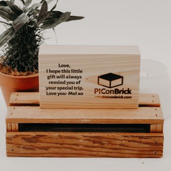 Piconbrick - Piconbrick couples and LOVE | Pine Piconbrick with your greatest photos. Want to add a personal message - Yes we can! - Customized Merchandise Near Me - Scottsdale, Arizona