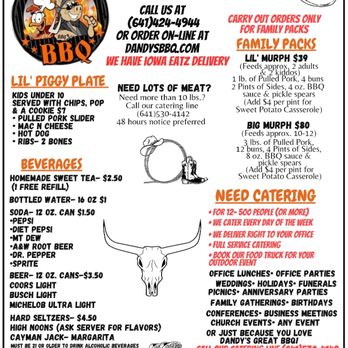 Dandy's BBQ - Food Trucks Near Me - Mason City, Iowa