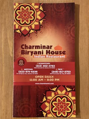 Charminar Biryani House - (Griswold St) Downtown by null