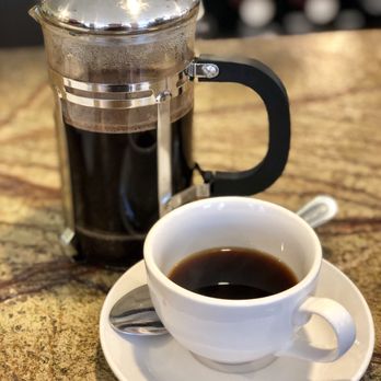 Fresh First - French Press Hot Coffee - Gluten-Free Near Me - Fort Lauderdale, Florida