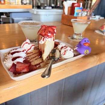 Sandy's Beach Shack - Strawberry Cheesecake - Cocktail Bars Near Me - Huntington Beach, California