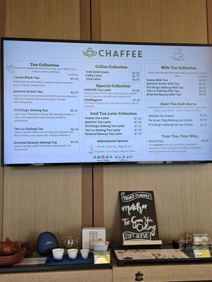 Menu photo 1 Chaffee Temple City, CA