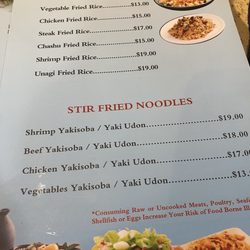 SORA SUSHI - Menu