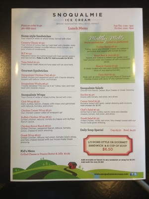 Menu photo 8 Snoqualmie Ice Cream Snohomish, WA Menu photo 8 Snoqualmie Ice Cream Snohomish, WA