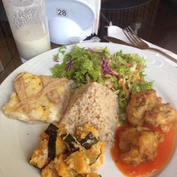 Restaurante Suprem - Lassi de iogurte nhamm... No prato, variedade e tudo com sabor delicioso