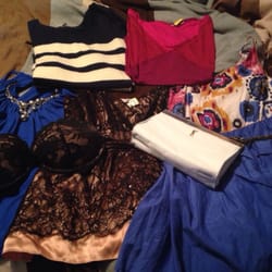 The Toggery Resale Boutique - 1 sweater, 3 (1 new with tags) shirts, 1 dress, 1 new with tags VS bra, and 1 Yves Saint Laurent bag $20.33! I love The Toggery!