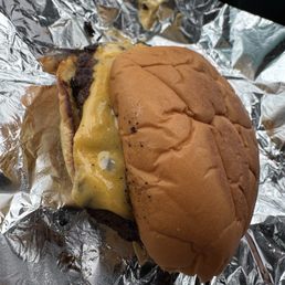 Oklahoma fried onion burger single Oklahoma fried onion burger single