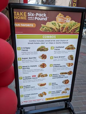 Menu photo 6 Taco John’s Boston, MA