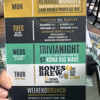 Bier Garden - Weekly specials - New American Near Me - Oceanside, California