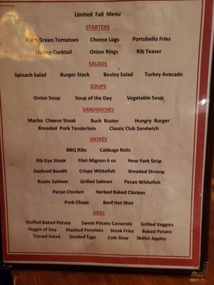 Menu photo 1 Buckhorn Tavern Dayton, OH