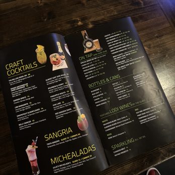 Lodi Bowling Lounge & Bar - Drinks Menu - Bowling Near Me - Lodi, California