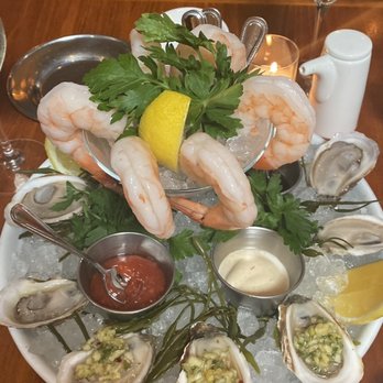 Lure Fishbar - Oysters and shrimp cocktail - Seafood Near Me - New York, New York Lure Fishbar - Oysters and shrimp cocktail - Seafood Near Me - New York, New York