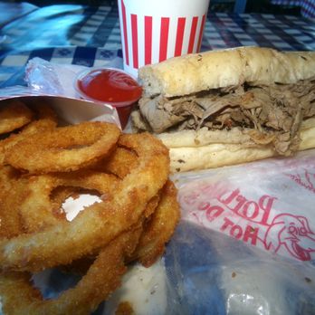 Portillo's Scottsdale - Ordered a dipped italian beef and it had no flavor. - Hot Dogs Near Me - Scottsdale, Arizona Portillo's Scottsdale - Ordered a dipped italian beef and it had no flavor. - Hot Dogs Near Me - Scottsdale, Arizona