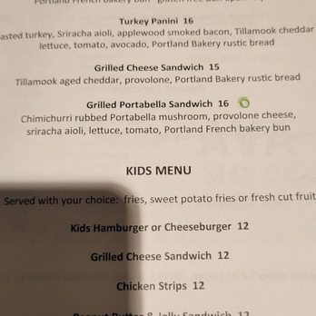 Cascadia Restaurant & Bar - The burger my husband got that shows the burger was suppose to have sauce on it. - American Near Me - Tigard, Oregon Cascadia Restaurant & Bar - The burger my husband got that shows the burger was suppose to have sauce on it. - American Near Me - Tigard, Oregon