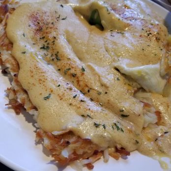 Mama's Table - Eggs Florentine, my way: no English muffins smothered with extra hollandaise - Breakfast & Brunch Near Me - Santa Clarita, California Mama's Table - Eggs Florentine, my way: no English muffins smothered with extra hollandaise - Breakfast & Brunch Near Me - Santa Clarita, California