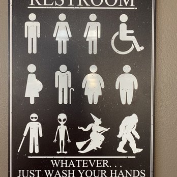 Freedom Street Social - Communal restrooms with individual stalls. Don't freak out when you see someone of the opposite sex washing their hands. - Food Court Near Me - Arvada, Colorado