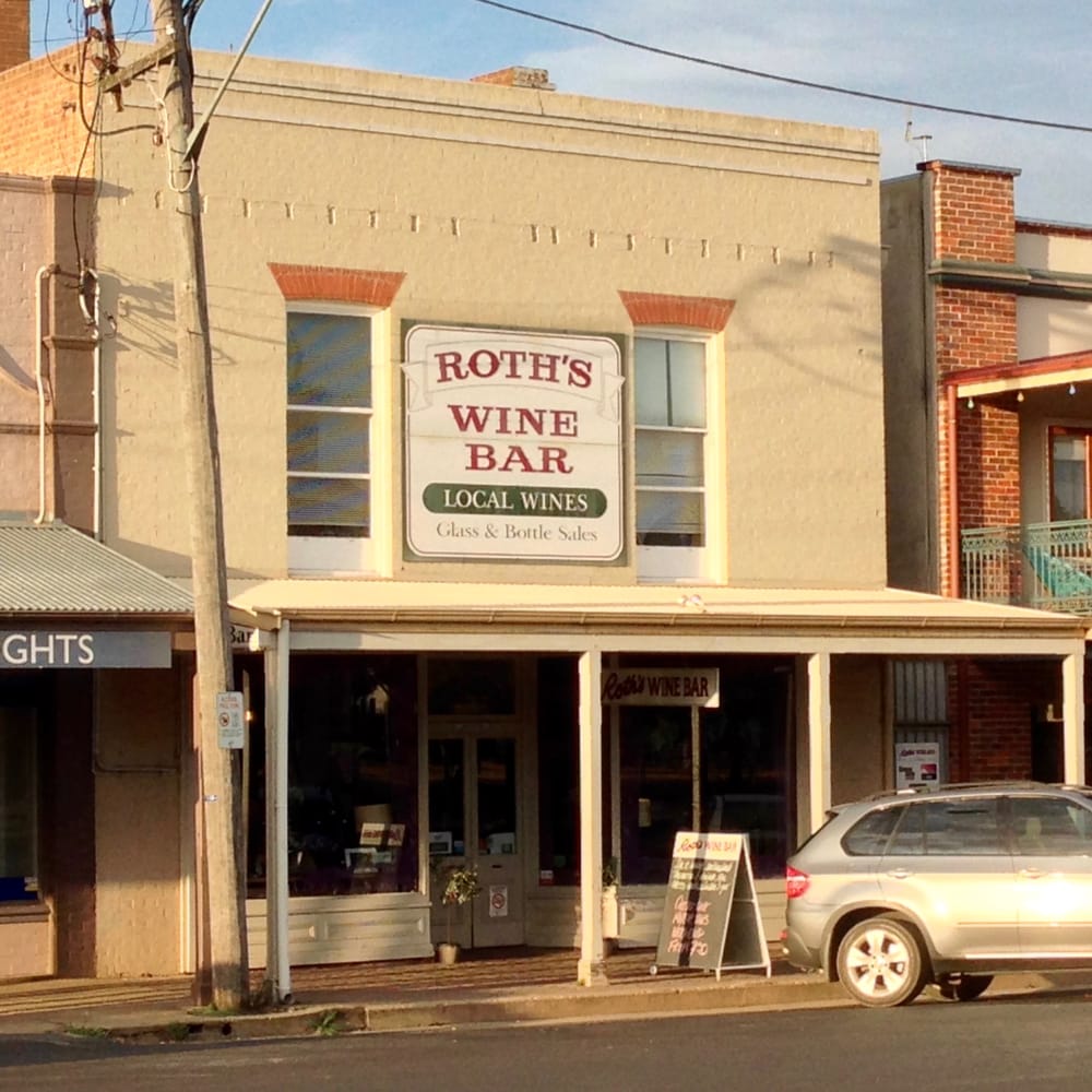 ROTH’S WINE BAR Updated March 2024 30 Market St, Mudgee New South