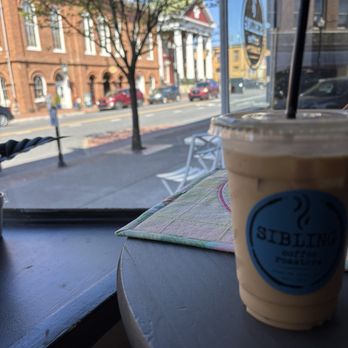 Sibling Coffee Roasters - Iced Vanilla Latte - Bakeries Near Me - Charles Town, West Virginia