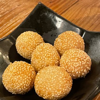 Peony Kitchen - Sesame balls on the house! These are very close to my heart since my grandmother used to love these. A nostalgic and sweet treat. - Chinese Near Me - Bellevue, Washington Peony Kitchen - Sesame balls on the house! These are very close to my heart since my grandmother used to love these. A nostalgic and sweet treat. - Chinese Near Me - Bellevue, Washington