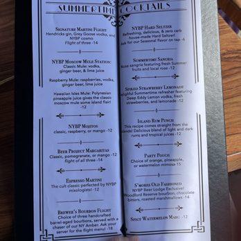 New York Beer Project - Drink menu - Gastropubs Near Me - Victor, New York New York Beer Project - Drink menu - Gastropubs Near Me - Victor, New York