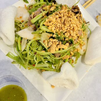 Bien Hen Restaurant - Gỏi bò rau muống - Seafood Near Me - Westminster, California