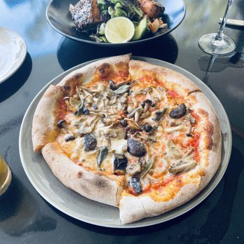 Spago - Mushroom pizza - New American Near Me - Las Vegas, Nevada