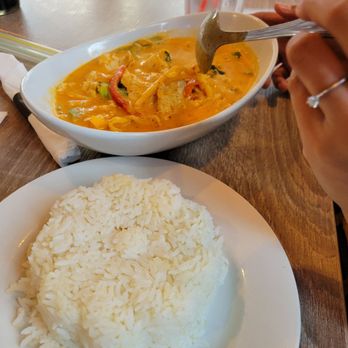 NUA Thai - Red thai curry - Thai Near Me - Houston, Texas