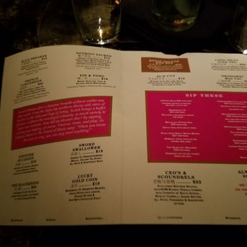 Cold Drinks Bar - Menu - Cocktail Bars Near Me - San Francisco, California Cold Drinks Bar - Menu - Cocktail Bars Near Me - San Francisco, California