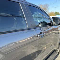 Turbo Tints and Tags - Took about 20 minutes to get my front windows done