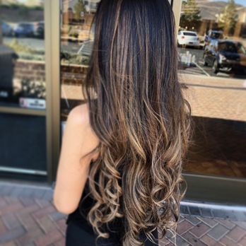 Cielo Salon & Spa - Balayage highlights! Hair was lifted to a level 8 then toned darker to reach the ashy shade I was going for - Hair Salons Near Me - Henderson, Nevada Cielo Salon & Spa - Balayage highlights! Hair was lifted to a level 8 then toned darker to reach the ashy shade I was going for - Hair Salons Near Me - Henderson, Nevada