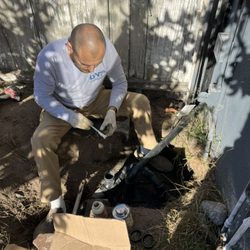 Living Waters Plumbing - Replacing a sump pump for a back house in Redondo Beach