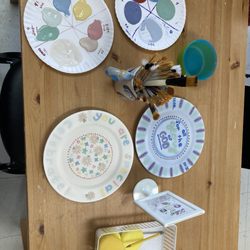 The Pottery Place - Finished plates
