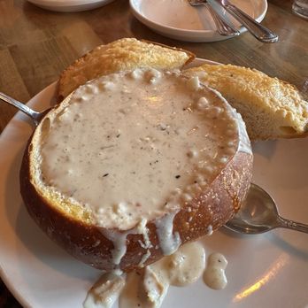 Vivolo's Chowder House - Clam Chowder bread bowl - Seafood Near Me - Pacific Grove, California Vivolo's Chowder House - Clam Chowder bread bowl - Seafood Near Me - Pacific Grove, California
