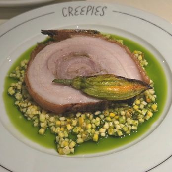 Creepies - Porcelet w/ boudin blanc & zucchini - Restaurants Near Me - Chicago, Illinois