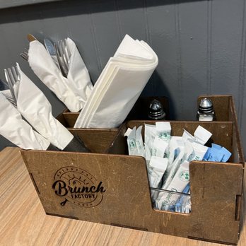 Brunch Factory - Flatware is in the box - Breakfast & Brunch Near Me - Riverwoods, Illinois