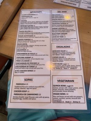 Menu photo 5 Fusion Bar and Grill Peruvian/Mexican New York, NY Menu photo 5 Fusion Bar and Grill Peruvian/Mexican New York, NY