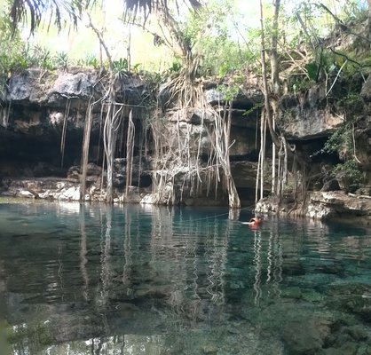 Cenote X'batun by null
