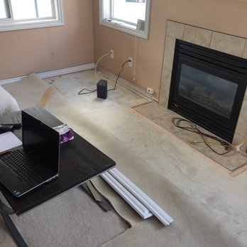 Bella Management & Realty - This is how they left our apartment after looking for a leak.... under our carpet? It has been over a month and nothing has been repaired. - Property Management Near Me - Edmonton, Alberta Bella Management & Realty - This is how they left our apartment after looking for a leak.... under our carpet? It has been over a month and nothing has been repaired. - Property Management Near Me - Edmonton, Alberta