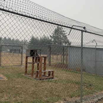 Country Kitty Kondo - This is the "inescapable" outdoor run. - Pet Sitting Near Me - Newberg, Oregon Country Kitty Kondo - This is the "inescapable" outdoor run. - Pet Sitting Near Me - Newberg, Oregon