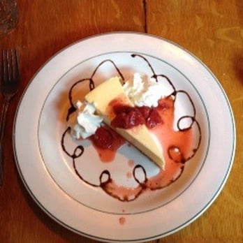 Ciro & Sal's - NY cheesecake with strawberry sauce and whipped cream - Italian Near Me - Provincetown, Massachusetts Ciro & Sal's - NY cheesecake with strawberry sauce and whipped cream - Italian Near Me - Provincetown, Massachusetts