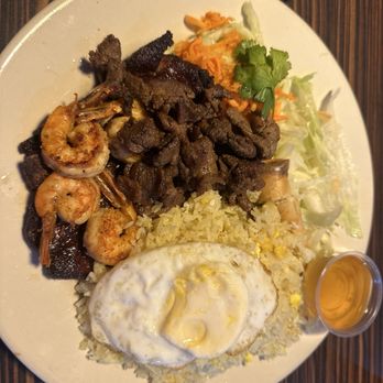 Phonomenal - Combo plate pork chop, shrimp, and beef - Vietnamese Near Me - Lumberton, Texas Phonomenal - Combo plate pork chop, shrimp, and beef - Vietnamese Near Me - Lumberton, Texas
